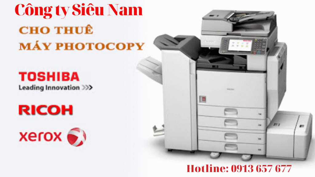 Công ty cho thuê máy photocopy uy tín tại Thành phố Hồ Chí Minh