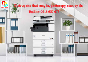 Địa chỉ cho thuê máy in, photocopy, scan uy tín tại TP. Hồ Chí Minh