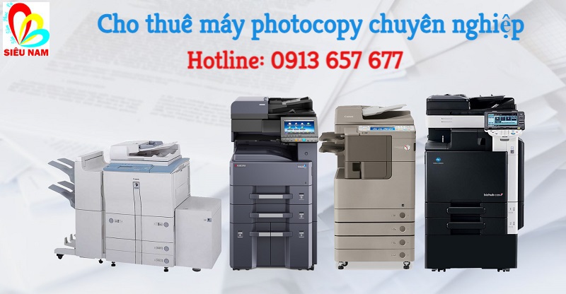 Dịch vụ cho thuê máy photocopy Ricoh tại Siêu Nam