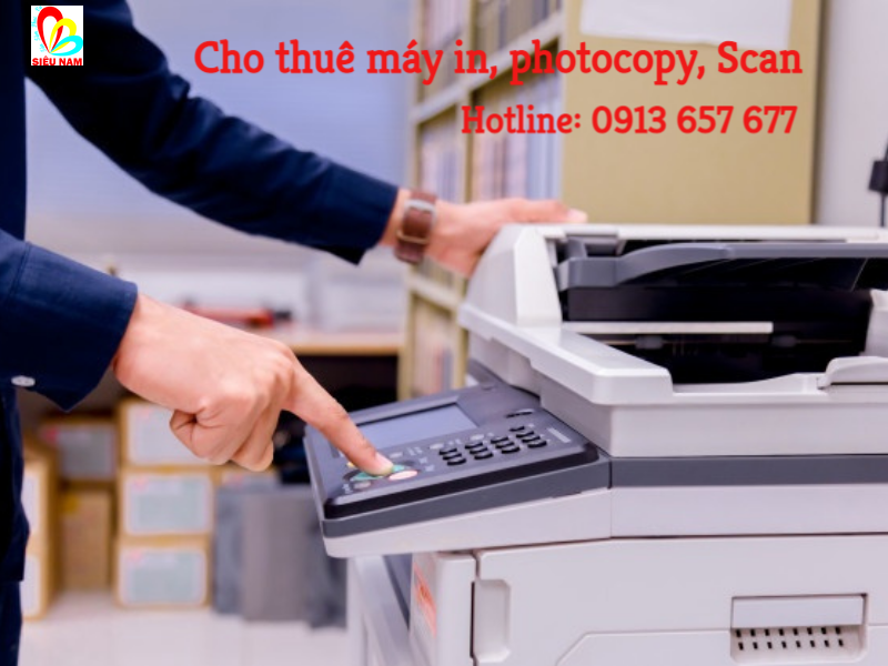 Tại sao nên chọn dịch vụ cho thuê máy in, photocopy, scan?
