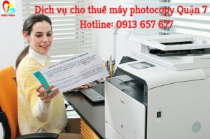 Vì sao nên chọn dịch vụ cho thuê máy photocopy Quận 7