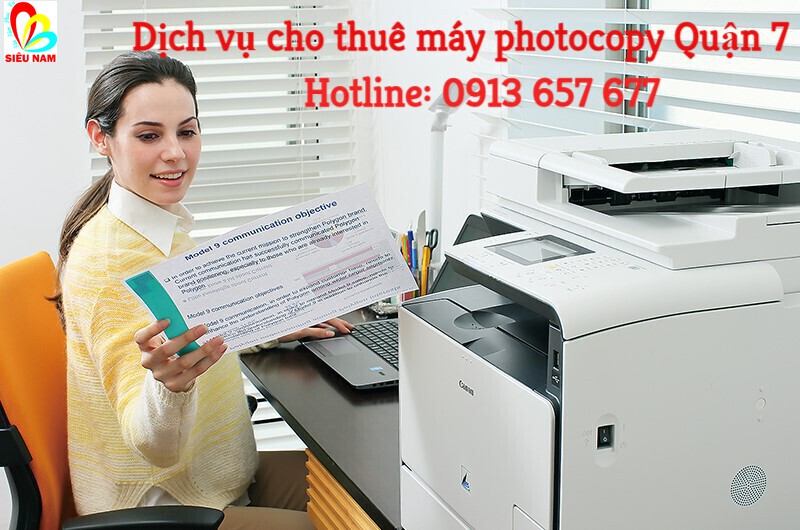 Vì sao nên chọn dịch vụ cho thuê máy photocopy Quận 7